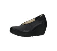 Keilpumps FLY LONDON "Fly London Pumps Leder", Damen, Gr. 42, schwarz, Leder, Schuhe (50580962-42) schwarz