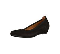 Keilpumps GABOR "Gabor Pumps Leder", Damen, Gr. 40, schwarz, Leder, Schuhe (98800523-40) schwarz