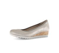Keilpumps GABOR "Keilpumps", Damen, Gr. 42, beige, Schuhe (69232535-42) beige