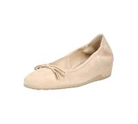 Keilpumps HÖGL "Högl Pumps Veloursleder", Damen, Gr. 39, sand, Veloursleder, Schuhe (87185151-39) sand