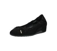 Keilpumps HÖGL "Högl Pumps Veloursleder", Damen, Gr. 40, schwarz, Veloursleder, Schuhe (31981226-40) schwarz