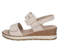 Caprice SanKeilSnow Nubuk für Damen, weiß, Gr. 38 EU