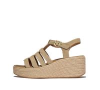 Fitflop PLATFFORMS ESPADR. SUEDE FISHERMAN WEDGE SANDALS