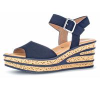 Gabor Damen Sandaletten, Frauen Sandalen,Best Fitting,Sommerschuhe,Freizeitschuhe,offene Schuhe,Strandschuhe,Atlantik (So.Blue),38 EU / 5 UK