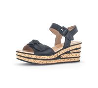 Keilsandalette GABOR "Keilsandalette", Damen, Gr. 37,5, schwarz, Schuhe (61957740-37,5) schwarz
