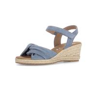 Keilsandalette GABOR COMFORT "Gabor Comfort Sandalen Leder", Damen, Gr. 38,5, heaven, Leder, Schuhe (91603140-38,5) heaven