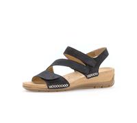 Keilsandalette GABOR "Keilsandalette", Damen, Gr. 40, blau, Schuhe (66818143-40) blau