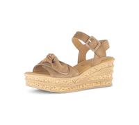 Keilsandalette GABOR "Keilsandalette", Damen, Gr. 44, beige (braun), Schuhe (15073857-44) braun