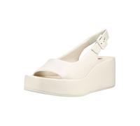 Keilsandalette HÖGL "Högl Sandalen Glattleder", Damen, Gr. 38, creme, Glattleder, Schuhe (93977065-38) creme