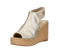 REPLAY Damen JESS-Tyne Plateausandalen, 045 Platin