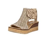 Rieker Damen 63791 Sandalette, Beige, 36 EU