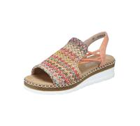 FSK Damen Sandalen multi/aprikot - Gr. - 40