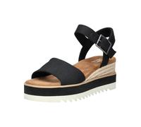 TOMS Damen Diana 10017856 Lässige Sandalen, Schwarz, 41 EU