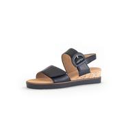 Keilsandaletten schwarz(Kork/schw) - Gr. - 38 EU | 5 UK