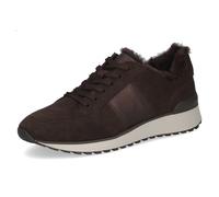 Keilsneaker CAPRICE, Damen, Gr. 39, Warmfutter, dunkelbraun, Leder, Schuhe, Freizeitschuh, Halbschuh, Schnürer mit Kontrastbesatz (30019125-39) dunkelbraun