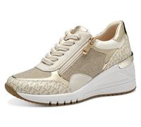 MARCO TOZZI Damen-Schnürhalbschuh Beige beige/schlamm41