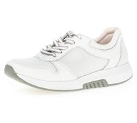 Keilsneaker ROLLINGSOFT, Damen, Gr. 40, weiß, Kalbsleder, Textil, unifarben, Schuhe Sneaker, mit Label an der Ferse, Freizeitschuh, Halbschuh, Schnürschuh (69383928-40) weiß