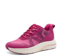 Keilsneaker TAMARIS, Damen, Gr. 40, rosa (pink), Lederimitat, Textil, kontrastfarbene Details, Schuhe, Keilabsatz, Freizeitschuh, Schlupfschuh aus der STEP IN-Linie (21719151-40) pink