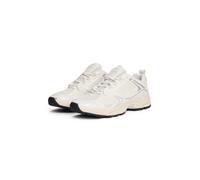 Keilsneaker TOMMY JEANS "ARCHIVE '97", Damen, Gr. 38, weiß, Lederimitat, Textil, Schuhe, Freizeitschuh, Sportschuh, Schnürschuh mit reflektierenden Details (20738333-38) weiß