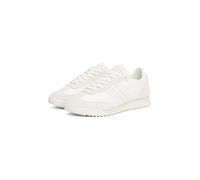 Keilsneaker TOMMY JEANS "TJW RETRO RUNNER CLEATED", Damen, Gr. 41, beige (ecru), Leder, Lederimitat, Textil, Schuhe, Freizeitschuh, Halbschuh, Schnürschuh mit Logoschriftzug (29340968-41) ecru