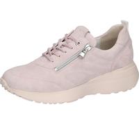Keilsneaker WALDLÄUFER "G-JESSY", Damen, Gr. 6 (39), rosa (rosé), Veloursleder, unifarben, Schuhe, Freizeitschuh, Halbschuh, Schnürschuh in Bequemweite G (= weit) (93463112-6) rosé