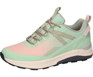 Keilsneaker WALDLÄUFER "H-CHARLIE", Damen, Gr. 6,5, mint, rosé, Synthetik, Textil, kontrastfarbene Details, Schuhe, Schnürschuh, Halbschuh, Bequemschuh in Komfortweite H (= sehr weit) (97753907-6,5) m