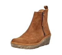 Keilstiefelette EL NATURALISTA "El Naturalista Stiefelette Leder", Damen, Gr. 41, wood, Leder, Schuhe (63498346-41) wood