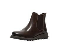 FLY London Damen Salv Chelsea Boots, Braun Darkbrown 001, 38 EU