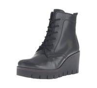 Gabor Stiefelette Leder Schwarz/Braun Warmfutter - 42