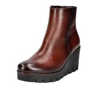 Keilstiefelette GABOR "Gabor Stiefelette Nappaleder", Damen, Gr. 38,5, braun, Nappaleder, casual, Schuhe (78477718-38,5) braun