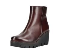 Keilstiefelette GABOR "Gabor Stiefelette Nappaleder", Damen, Gr. 40,5, saddle, Nappaleder, Schuhe (33526716-40,5) saddle