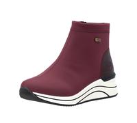 Keilstiefelette REMONTE, Damen, Gr. 38, rot, Textil, Schuhe, Reißverschluss-Boots mit wasserabweisender TEX-Membrane (26453334-38) rot