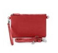 Keine Schwester Clutch / Abendtasche Fenja, Rot-Silber