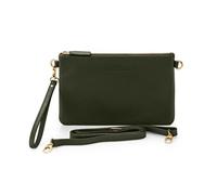 Keine Schwester Clutch / Abendtasche Fenja, Waldgrün-Gold