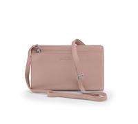 Keine Schwester Clutch / Schultertasche tragbar XL neu, Altrosa-Silber