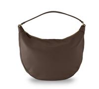 "Keine Schwester Hobo-Bag / Schultertasche Ebba, Dunkelbraun" gold