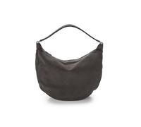 Keine Schwester Hobo-Bag / Schultertasche Ebba Wildleder, Dunkelgrau-Silber