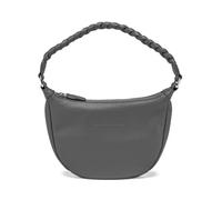 "Keine Schwester Hobo-Bag / Schultertasche Mini Ebba, Dunkelgrau" silber