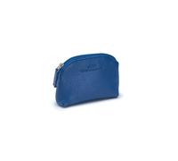 Keine Schwester Mini Geldbörse / Schlüsseltasche, Royalblau-Silber