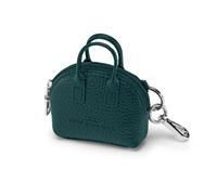 Keine Schwester Schlüsseletui / Taschenanhänger Schlüssel-Karla, Petrol-Silber