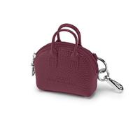 Keine Schwester Schlüsseletui / Taschenanhänger Schlüssel-Karla, Pflaume-Silber