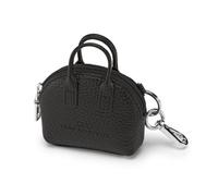 Keine Schwester Schlüsseletui / Taschenanhänger Schlüssel-Karla, Schwarz-Silber