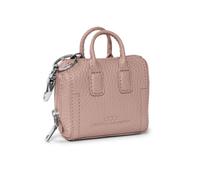 Keine Schwester Schlüsseletui / Taschenanhänger Schlüssel-Lotta, Altrosa-Silber