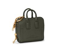 Keine Schwester Schlüsseletui / Taschenanhänger Schlüssel-Lotta, Waldgrün-Gold