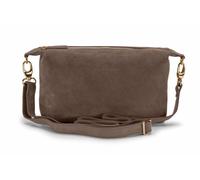 Keine Schwester Schultertasche Ida Wildleder, Mandel-Gold