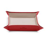 Keine Schwester Taschen-Entleerer klein, Rot-Beige-Silber