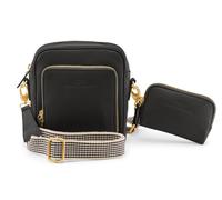 "Keine Schwester Umhängetasche Bo, Schwarz" Silber