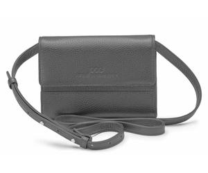 Keine Schwester Umhängetasche Lilo, Dunkegrau-Silber