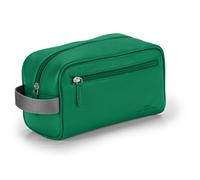 Keine Schwester Waschtasche, Smaragd-Dunkelgrau-Silber