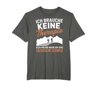 Keine Therapie Sächsische Schweiz Wandern Sachsen Malerweg T-Shirt